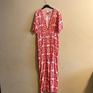 Farm Rio for Anthropologie Floral Jumpsuit